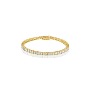 Emerald Diamond Tennis Bracelet