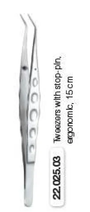 Ergonomic Dental Tweezers (22.025.03)