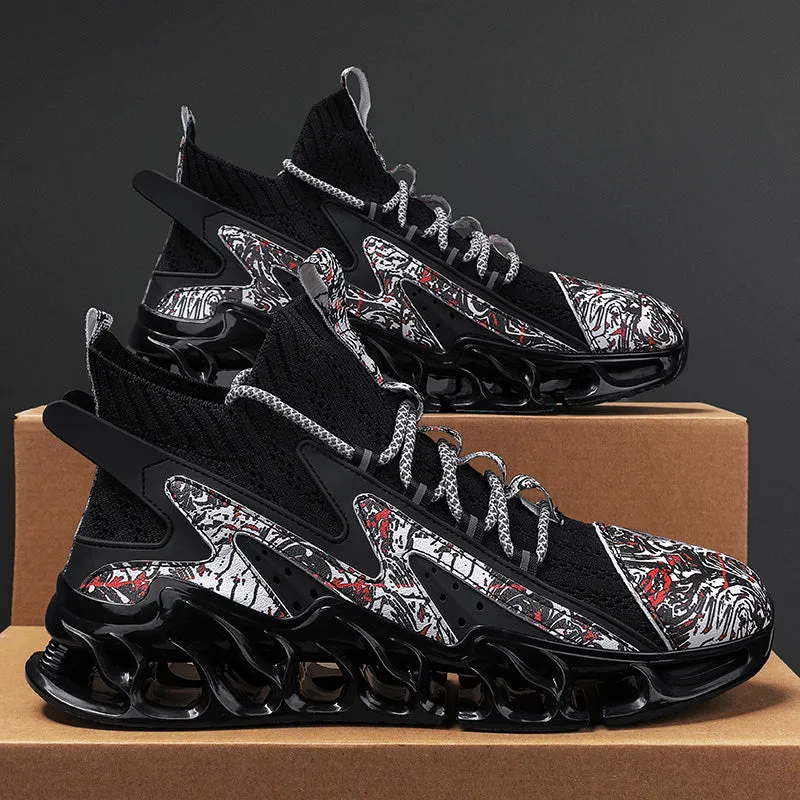 Fashion Sporty Blade Running Shoes for Men Sneakers