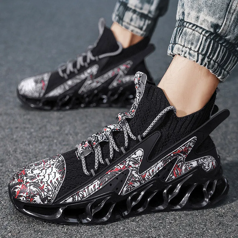 Fashion Sporty Blade Running Shoes for Men Sneakers