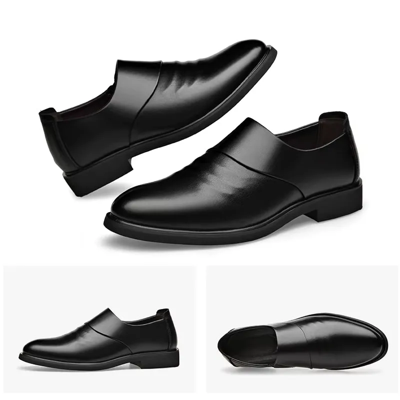 Formal Leather 6CM Elevator Shoes