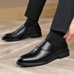 Formal Leather 6CM Elevator Shoes