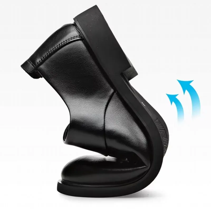 Formal Leather 6CM Elevator Shoes