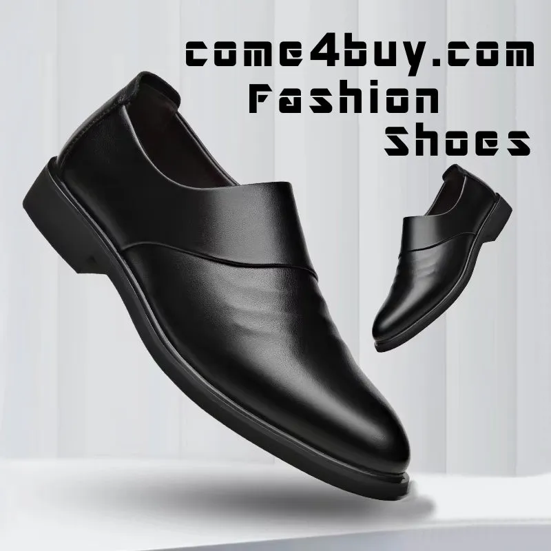 Formal Leather 6CM Elevator Shoes