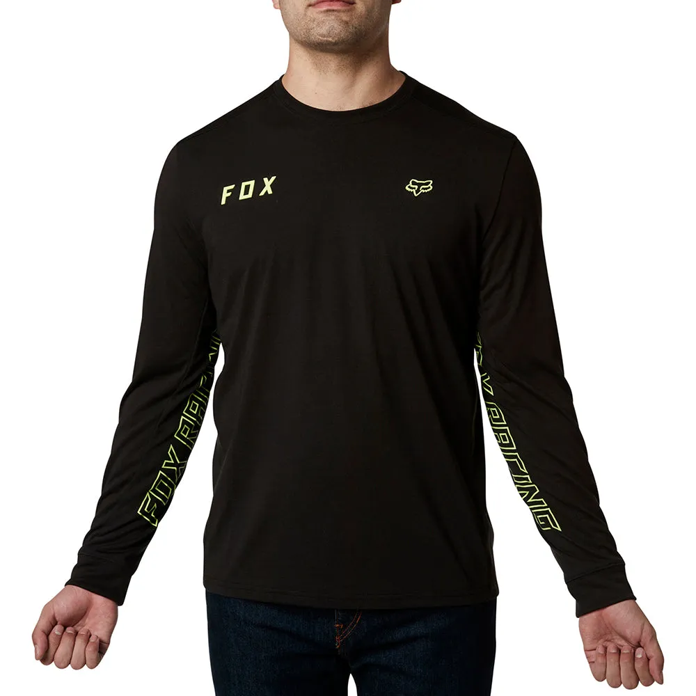 Fox Starter Ls Tech Tee - Black