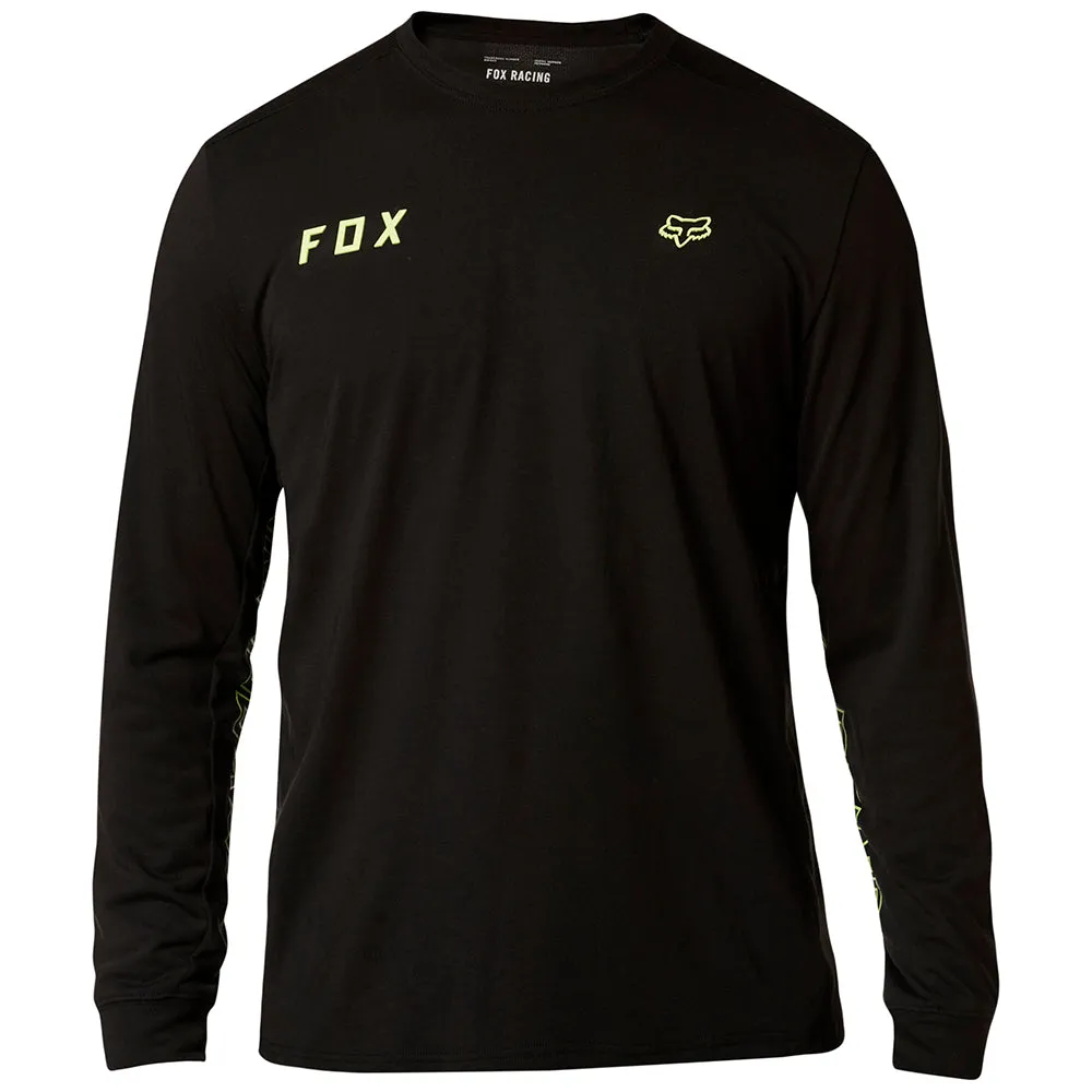 Fox Starter Ls Tech Tee - Black