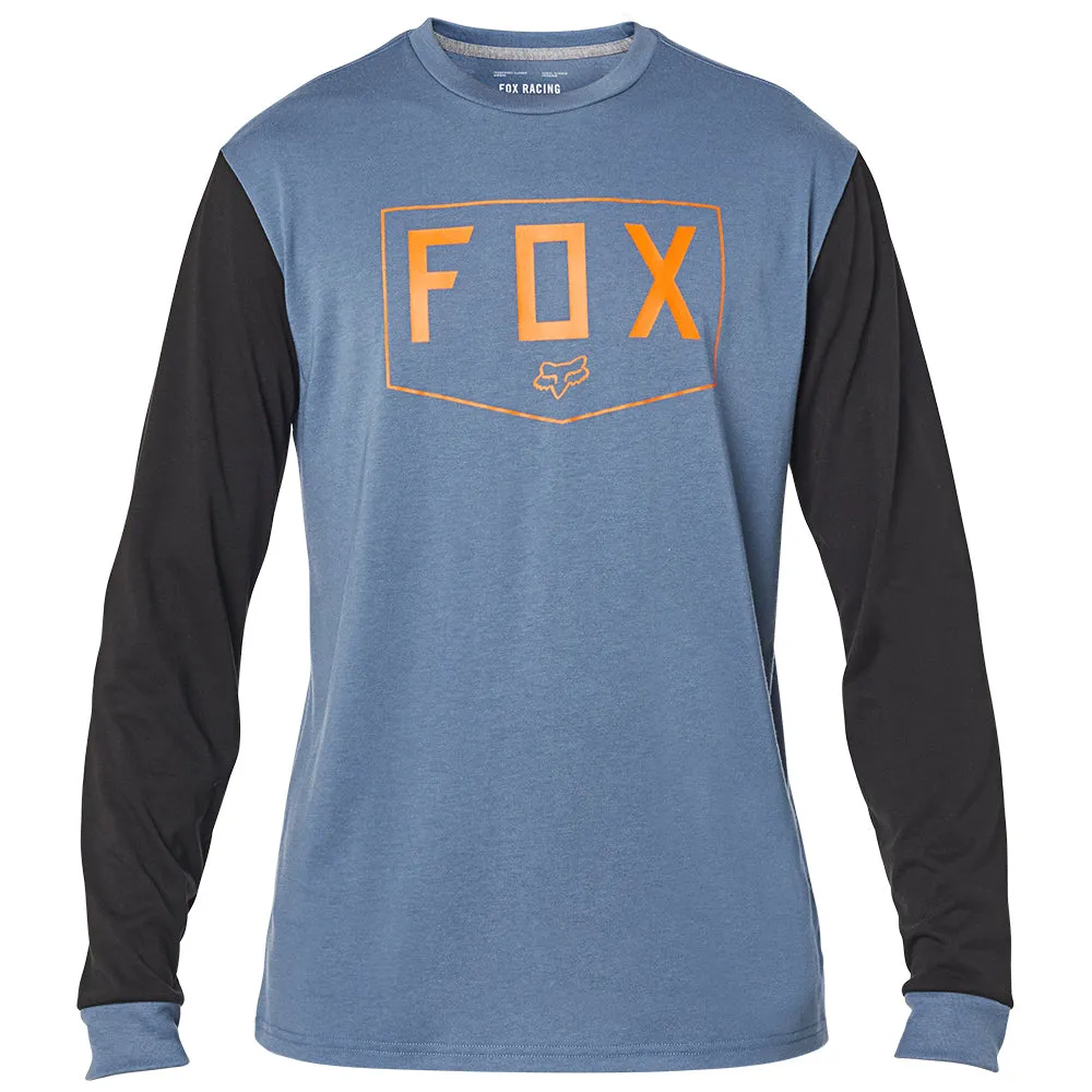 Fox Tournament Ls Tech Tee - Heather Graphite