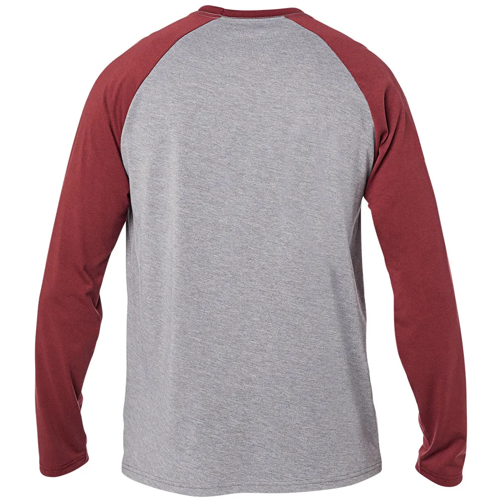 Fox Tournament Ls Tech Tee - Heather Graphite