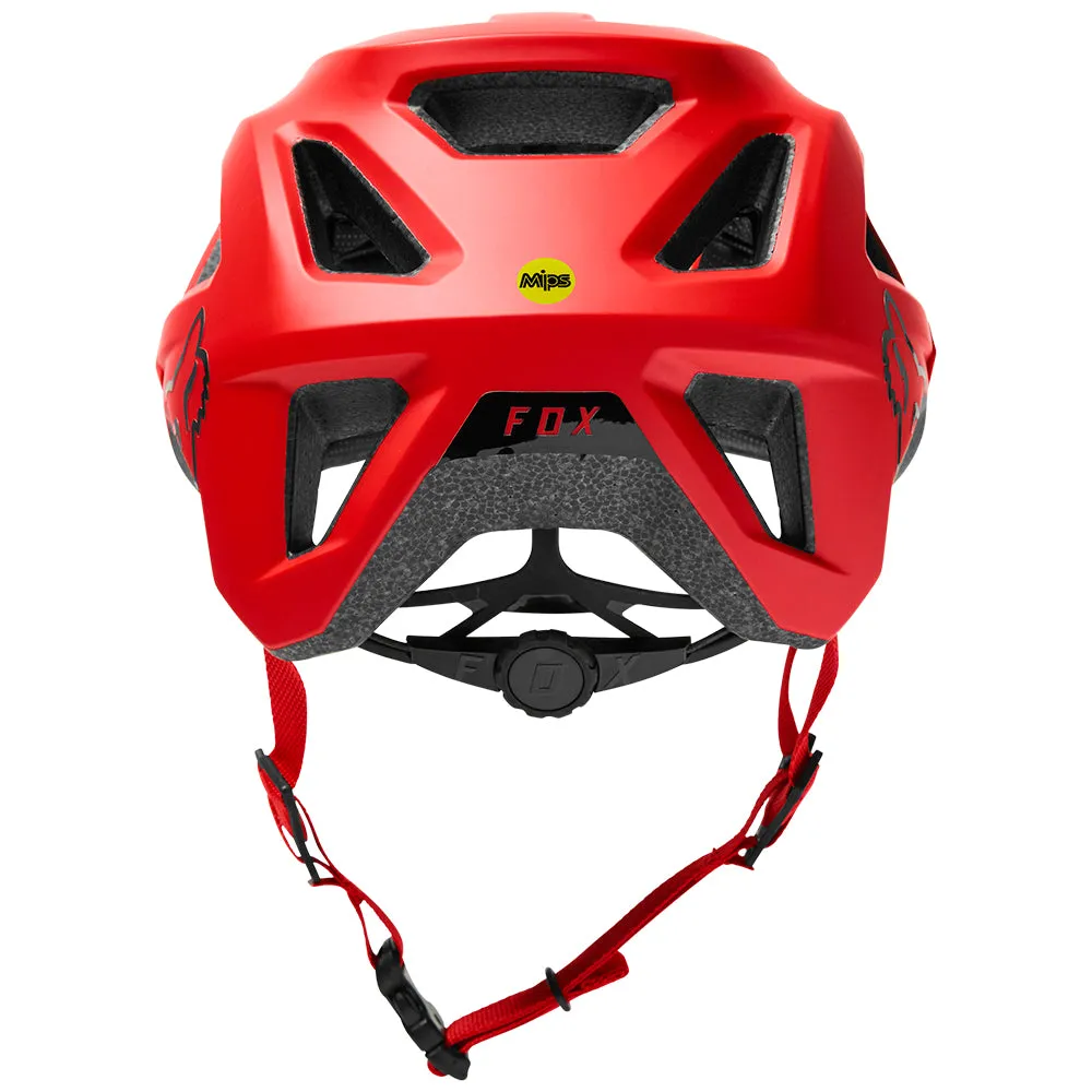 FOX YOUTH MAINFRAME HELMET MIPS CE [FLO RED]