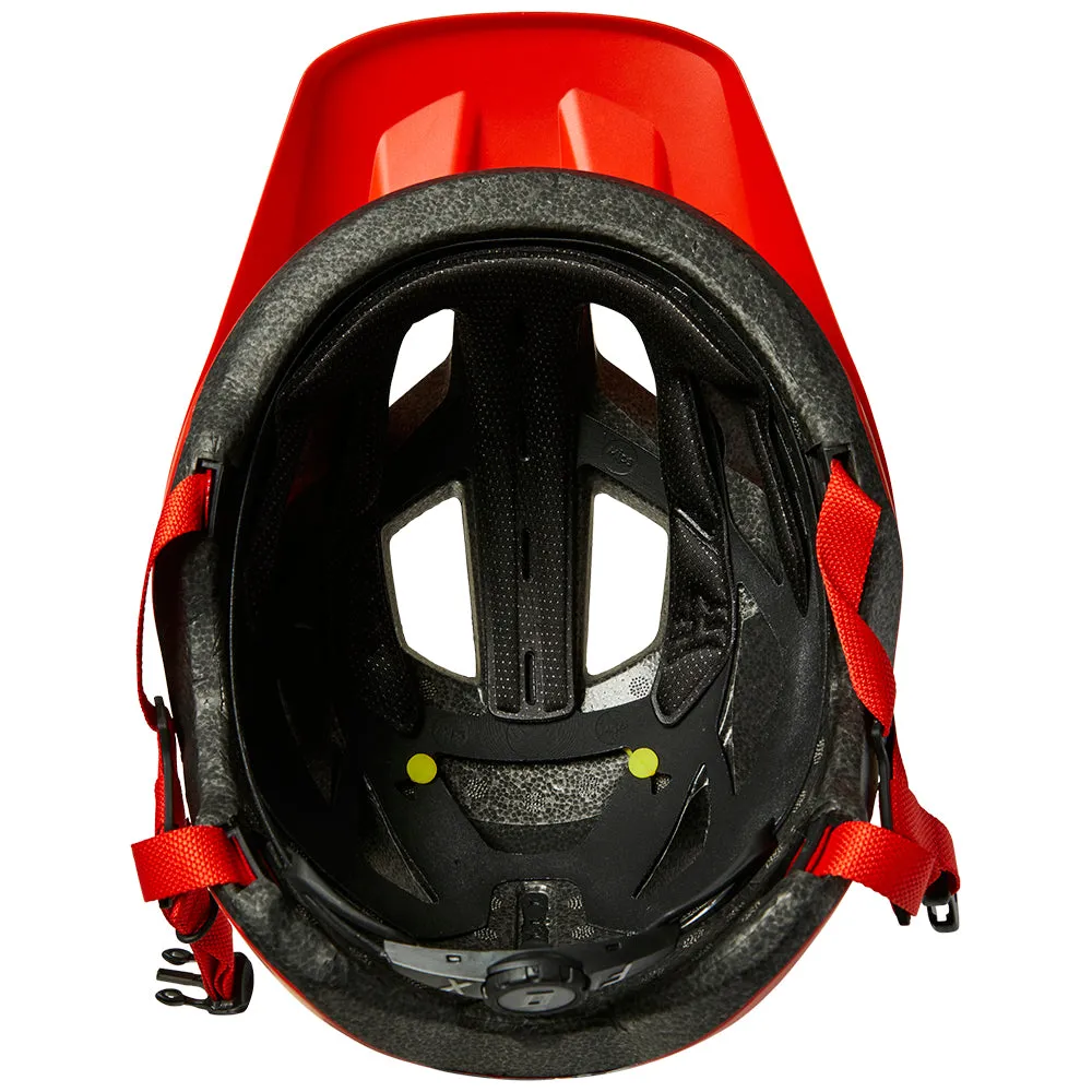 FOX YOUTH MAINFRAME HELMET MIPS CE [FLO RED]