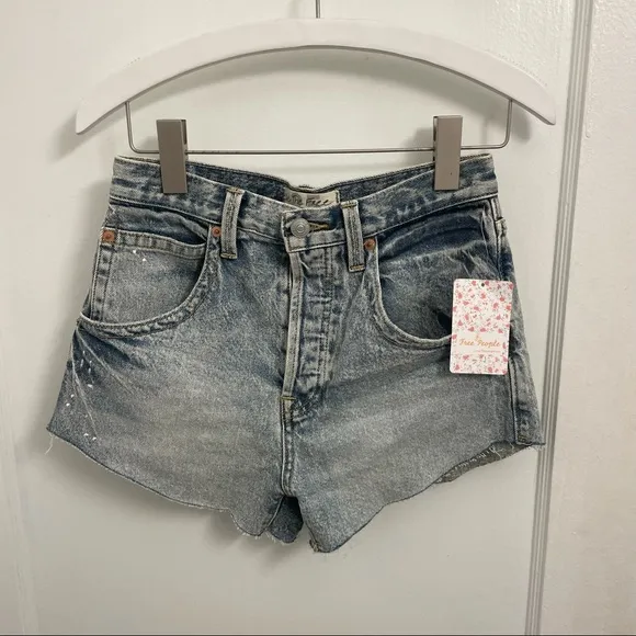 Free People ⚡️ Taliesin Shorts NWT