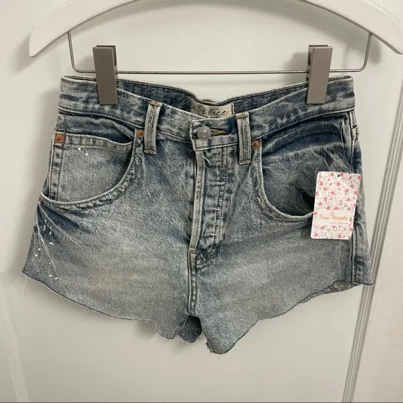 Free People ⚡️ Taliesin Shorts NWT
