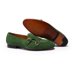 Frosted Leather Cow Suede High-end Dinner Wedding Leather Men Shoes