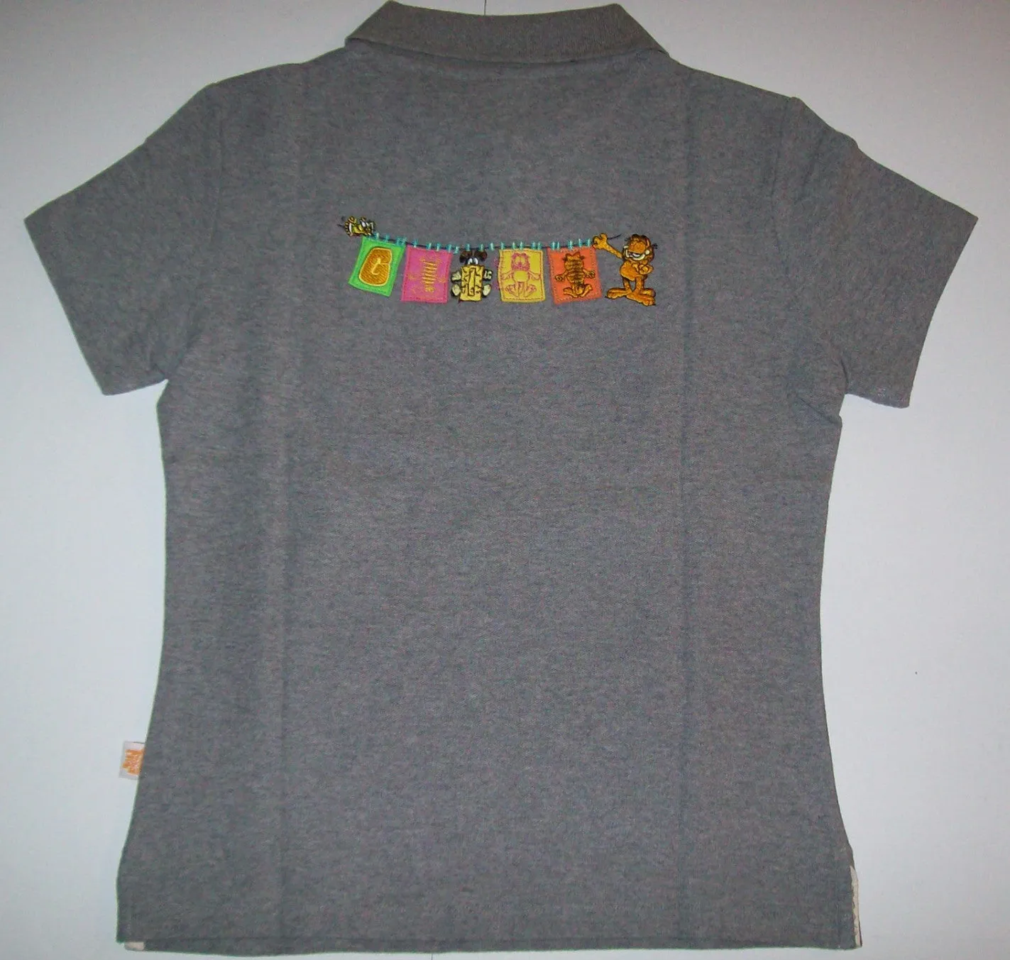 Garfield Gray Polo Shirt