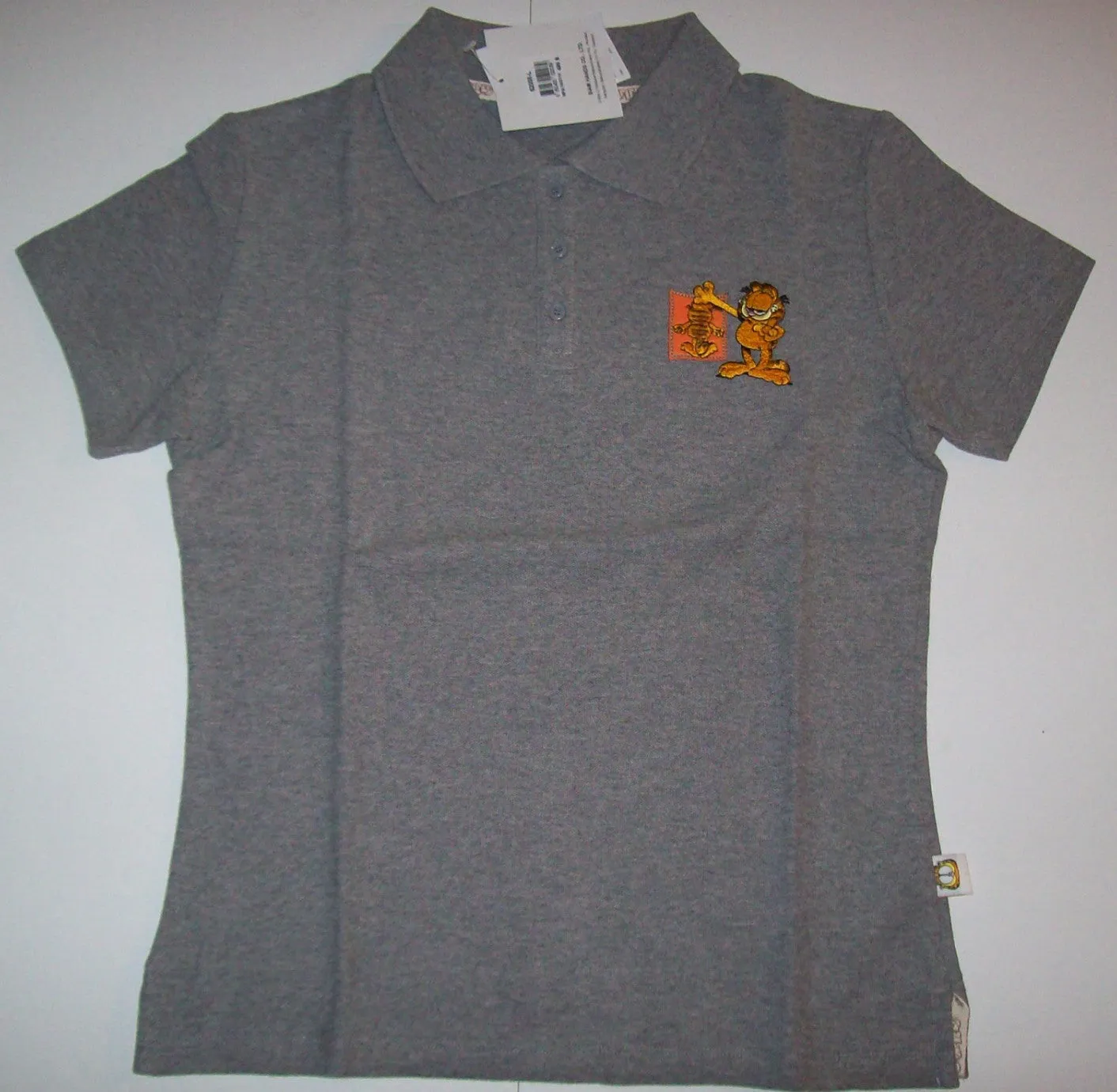Garfield Gray Polo Shirt