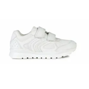 Geox Pavel - White Riptape Trainer