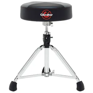 Gibraltar 9608RQPGB Round Drum Throne - Grey