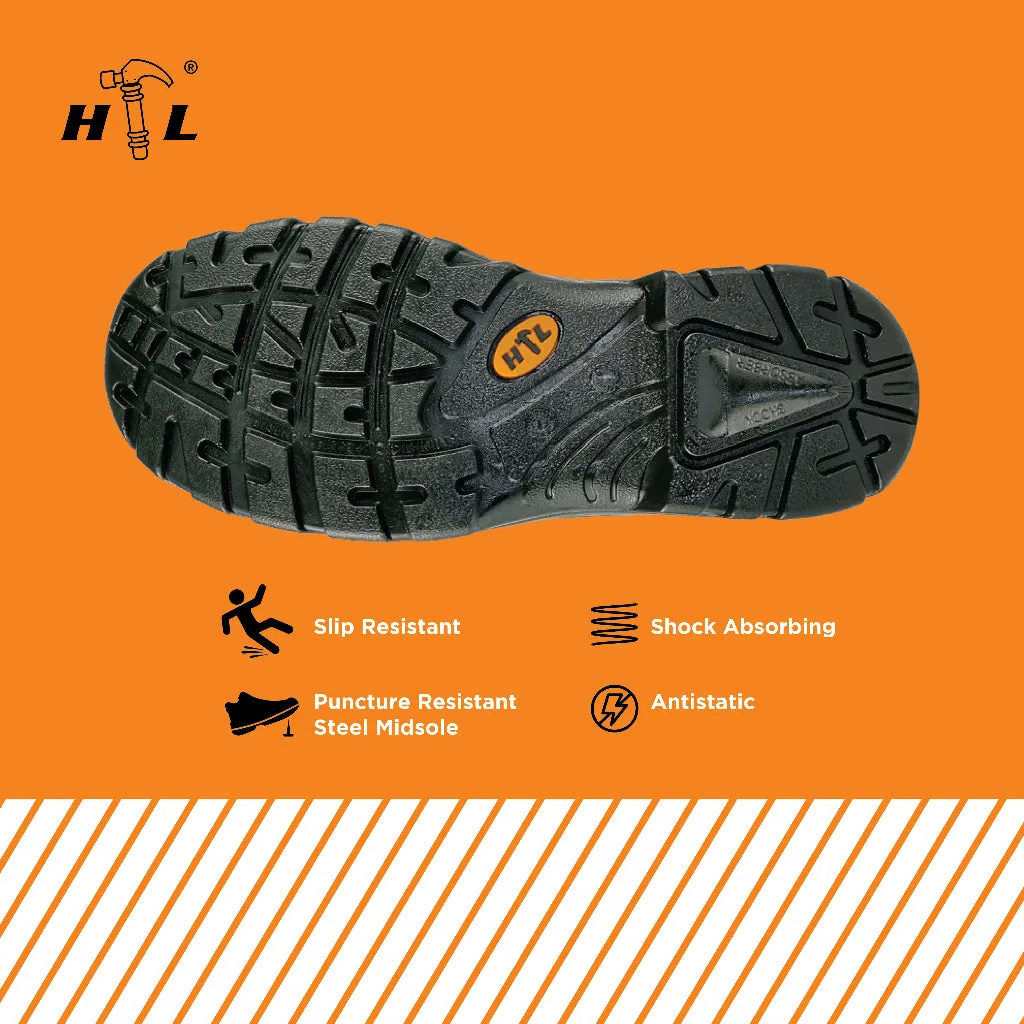 HAMMERLAND Men Mid Cut with Shoelace Safety Shoes HAM-3008 GK