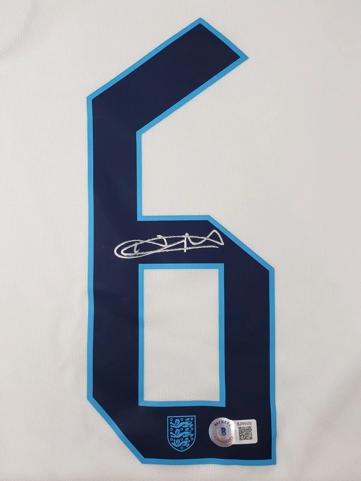 Harry Maguire Signed England Nike 2016 National Team XL Soccer Jersey BAS