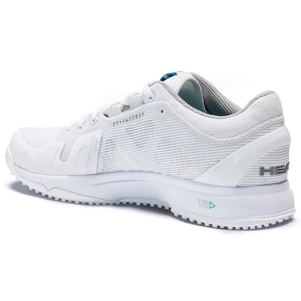HEAD Sprint Pro 3.0 Womens Grass Court Tennis Shoes - White / Grey
