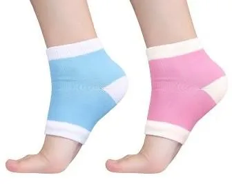 Heel Moisturizing Gel Socks Foot Massage Sleeves Deluxe Comfort Spa
