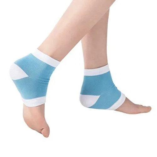Heel Moisturizing Gel Socks Foot Massage Sleeves Deluxe Comfort Spa