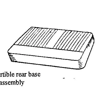 HERALD 12/50 & 1200 & VITESSE 6 CONVERTIBLE COMPLETE BASE SEAT ASSEMBLY