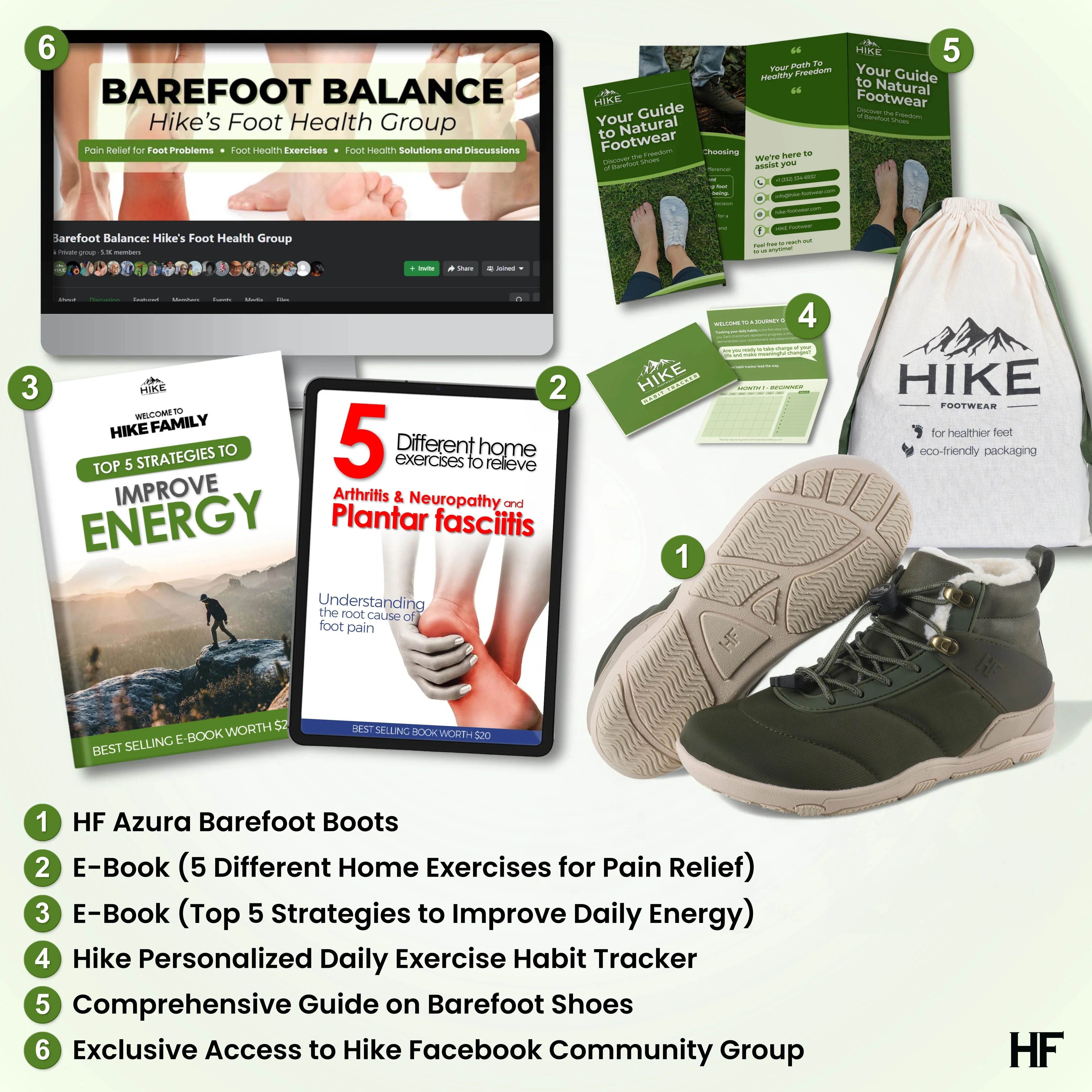 HF Azura – Ergonomic & Supportive Winter Barefoot Shoes (Unisex) (BOGO)