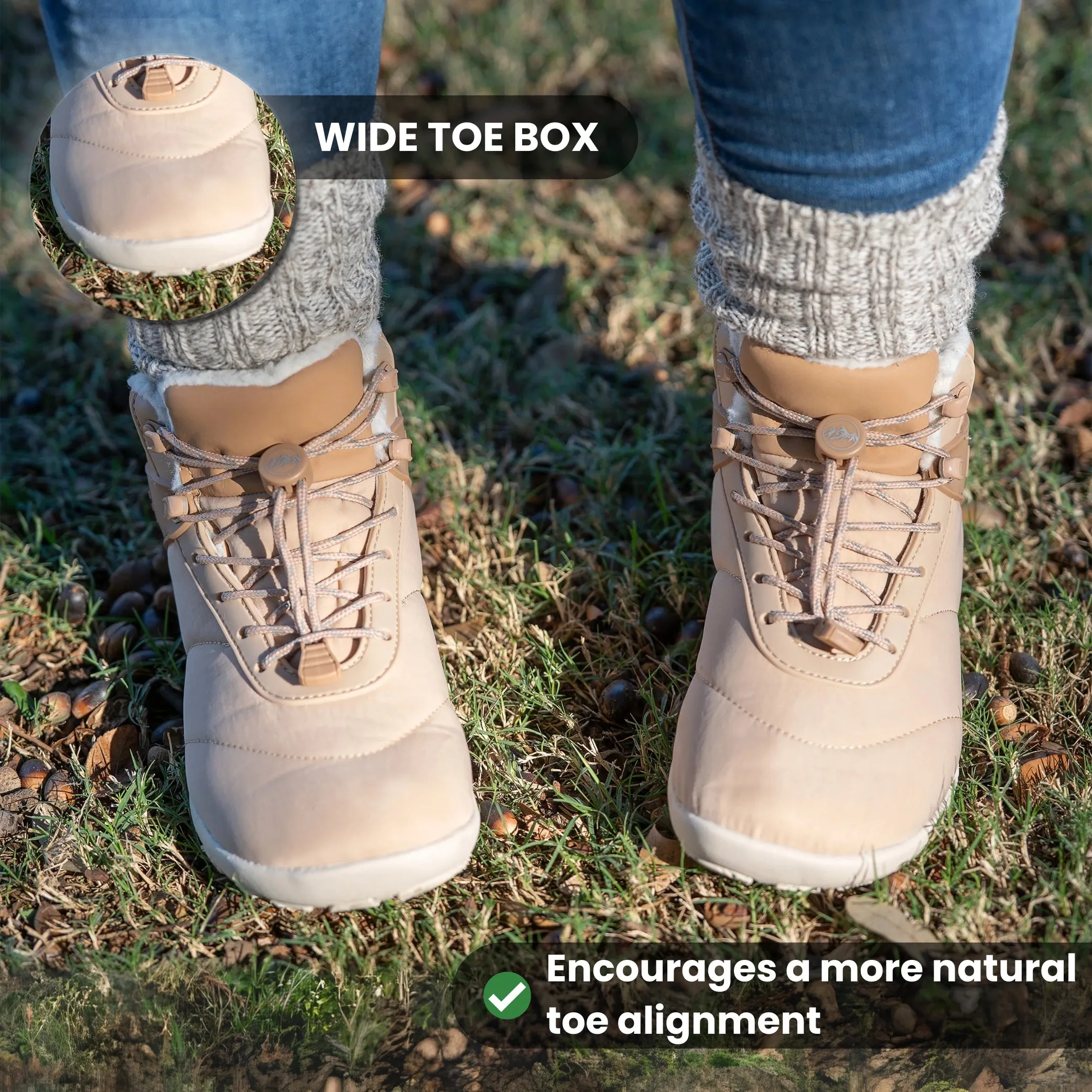 HF Azura – Ergonomic & Supportive Winter Barefoot Shoes (Unisex) (BOGO)