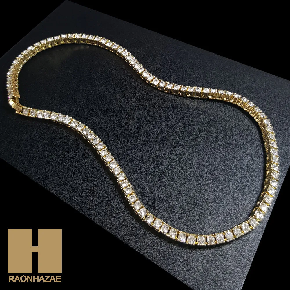 Hip Hop Quavo Star of David Miami Cuban Choker Tennis Chain Necklace L31