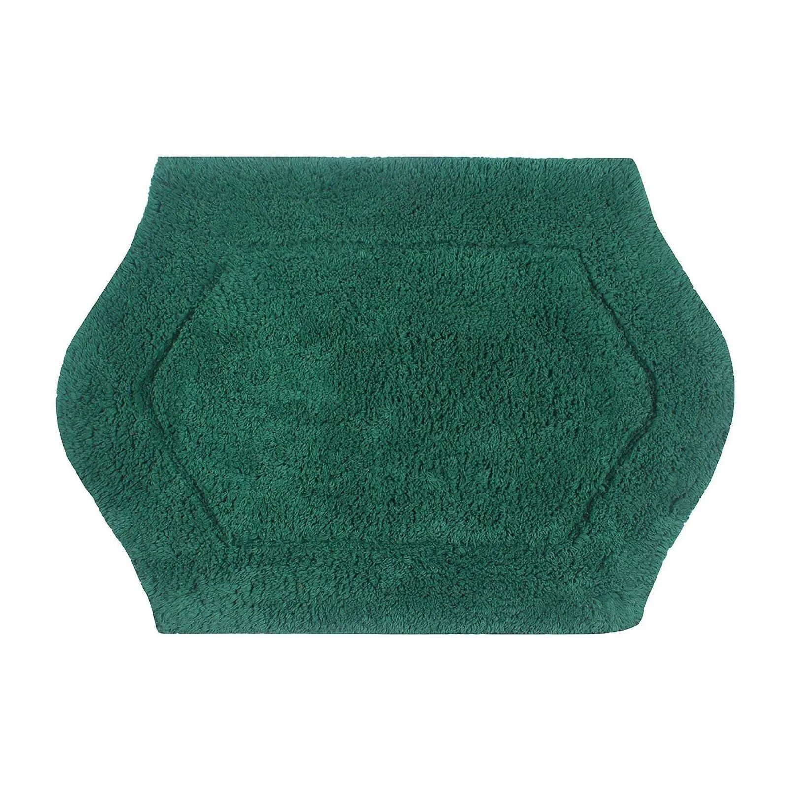 Home Weavers Waterford Quick Dry Bath Rug 1671b34cf45a99 Bottle Green 17" x 24"