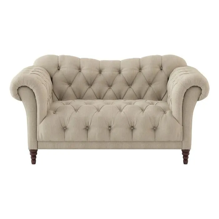 Homelegance Furniture St. Claire Loveseat in Brown 8469-2