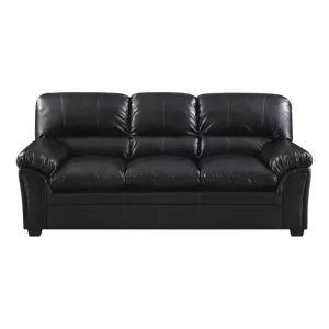 Homelegance Furniture Talon Sofa in Black 8511BK-3