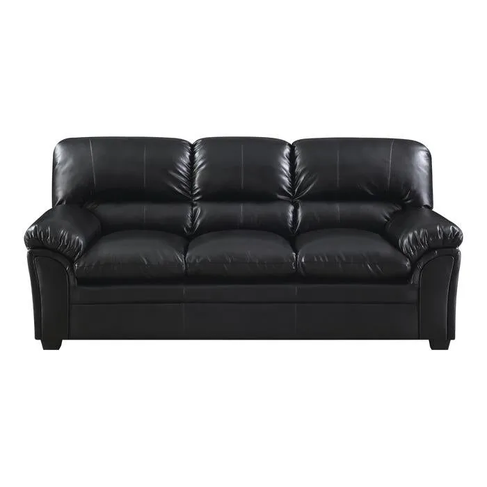 Homelegance Furniture Talon Sofa in Black 8511BK-3
