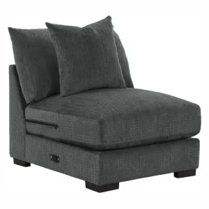 Homelegance Furniture Worchester Armless Chair in Gray 9857DG-AC