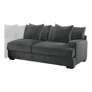 Homelegance Furniture Worchester Right Side 2-Seater in Gray 9857DG-2R