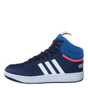Hoops Mid Shoes Dark Blue / Blue Rush / Turbo