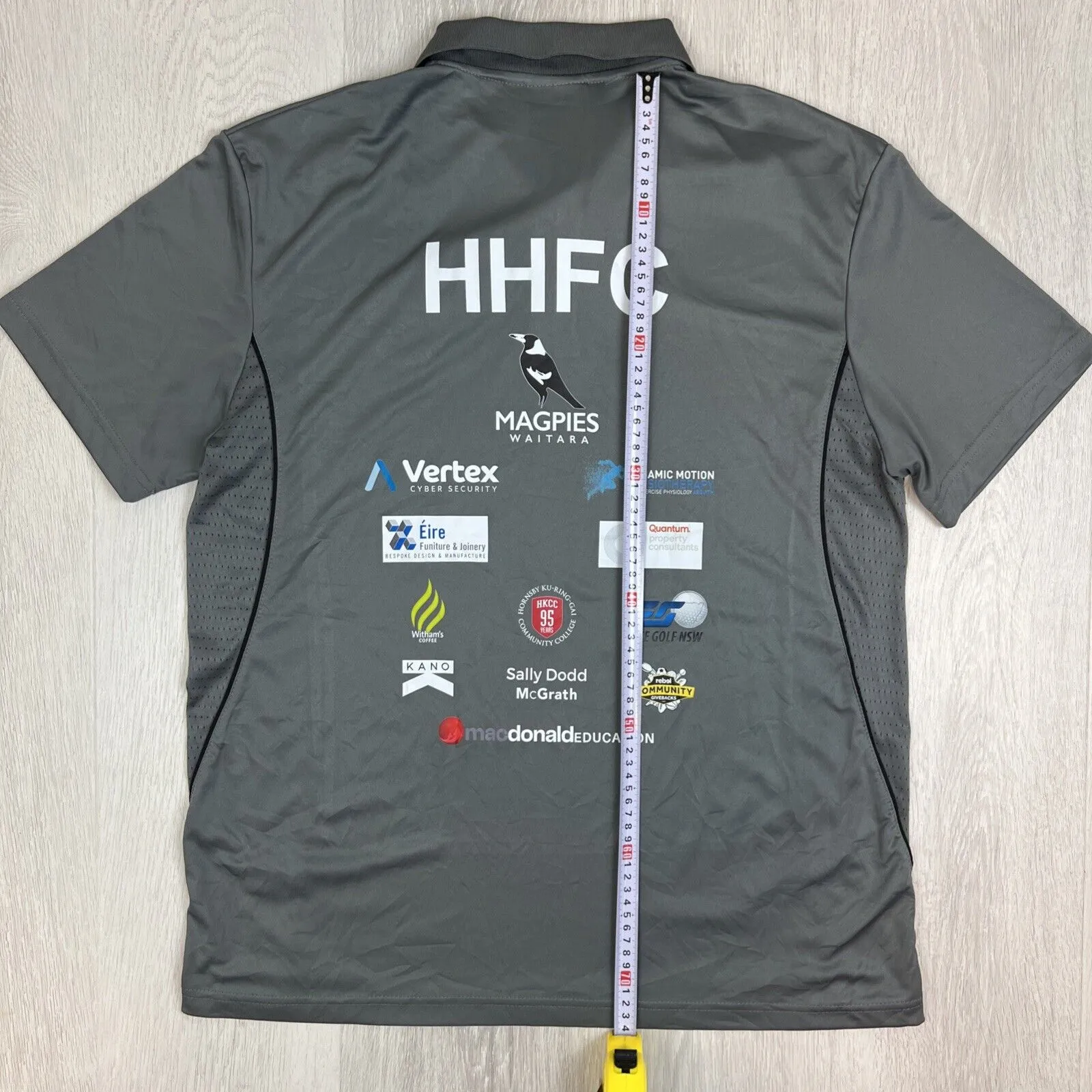 Hornsby Heights Football Club HHFC Mens Soccer Polo Shirt Size XL