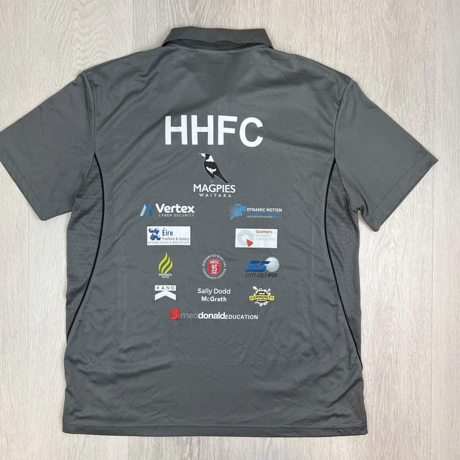 Hornsby Heights Football Club HHFC Mens Soccer Polo Shirt Size XL