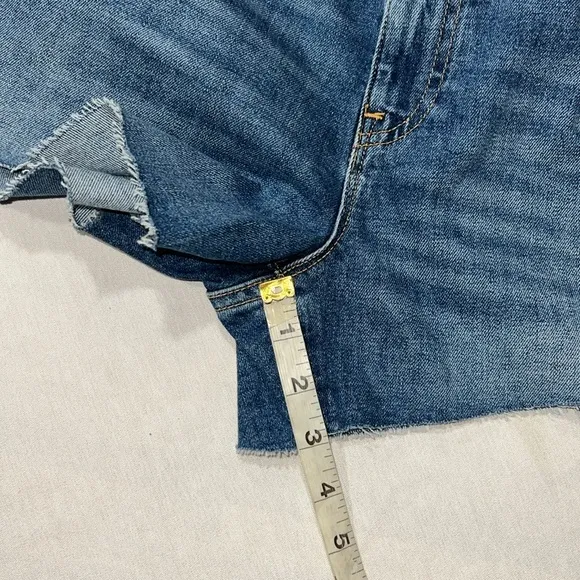 Hudson Jeans Gemma Mid Rise Cut Off Jean Short, Habitual, 24