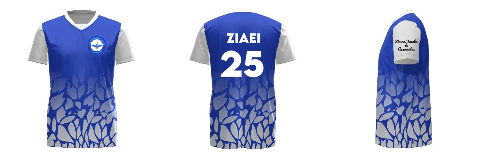 Ice Core Soccer Jersey Insert V Neck Design Your Own Custom