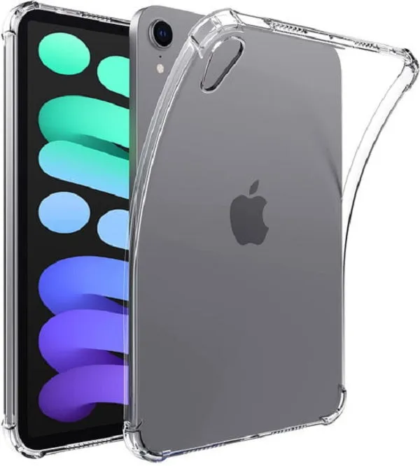 iPad shock absorb clear cover case