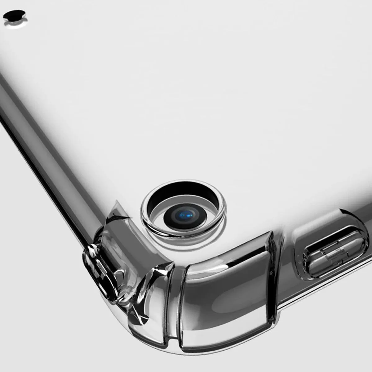 iPad shock absorb clear cover case
