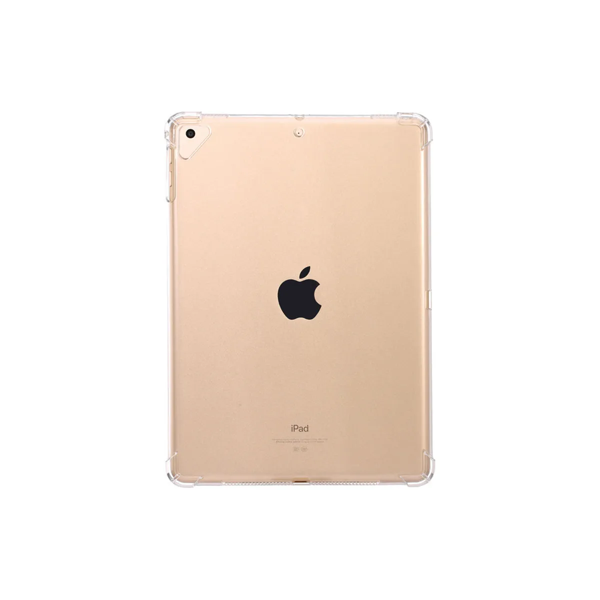 iPad shock absorb clear cover case