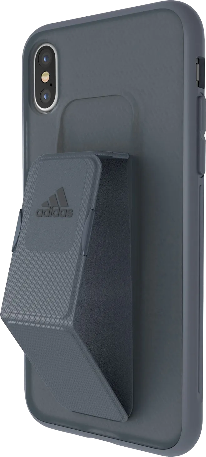iPhone XS/X ADIDAS Grip Case - Raw Steel