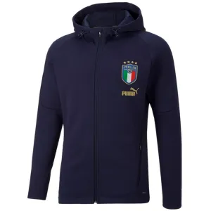 Italy navy Casual presentation Soccer jacket 2022/23 - Puma