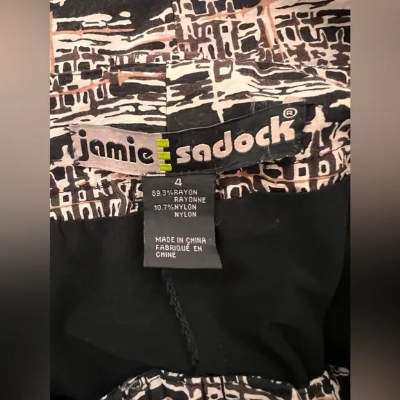 Jamie Sadock Abstract Golf/Tennis Skort Size 4