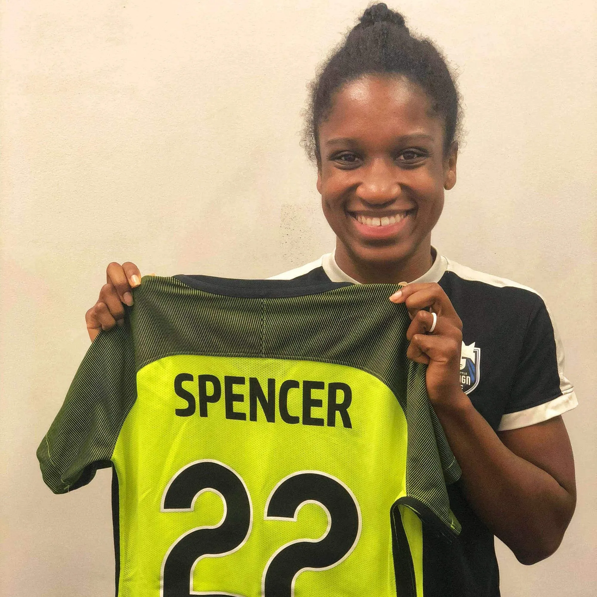 Jasmyne Spencer Autographed Jersey