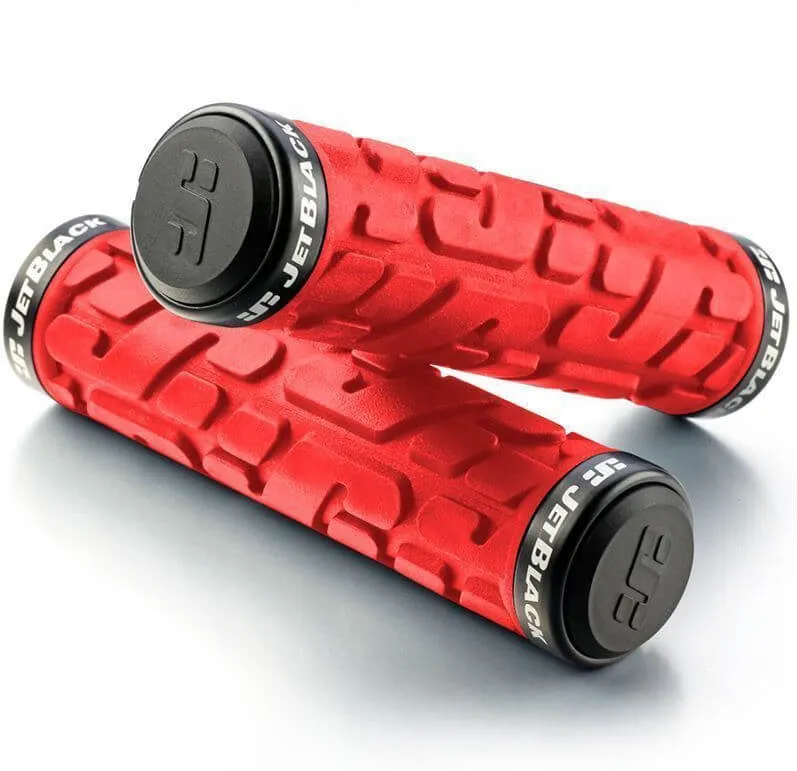 Jetblack Rivet Lockon Grips Various Colours