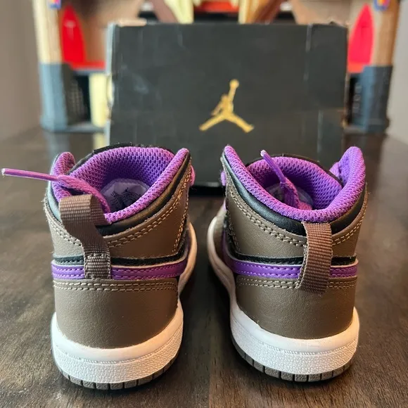 Jordan 1 Mid Toddler Shoes